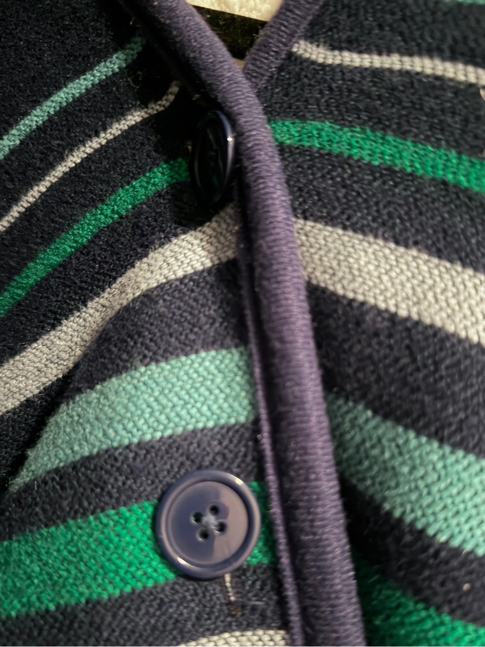 Lands’ End Reversible Fleece Sherpa Poncho Cape Wrap O/S NWT - Picture 5 of 5